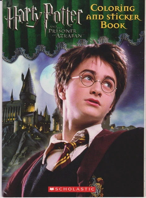 Azkaban Sticker 4 HARRY POTTER~PRISONER Of Azkaban~Coloring~Sticker~Movie Poster Books ...