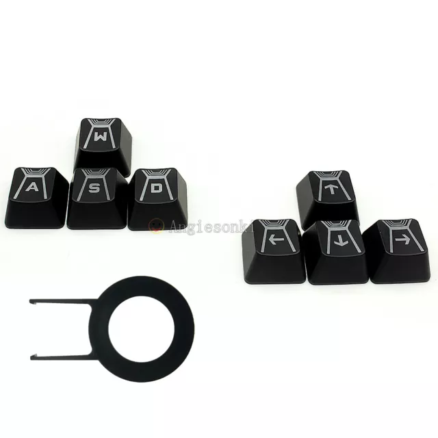 W A S D & direction arrow key caps for Logitech G910 Romer-G Mechanical Keyboard