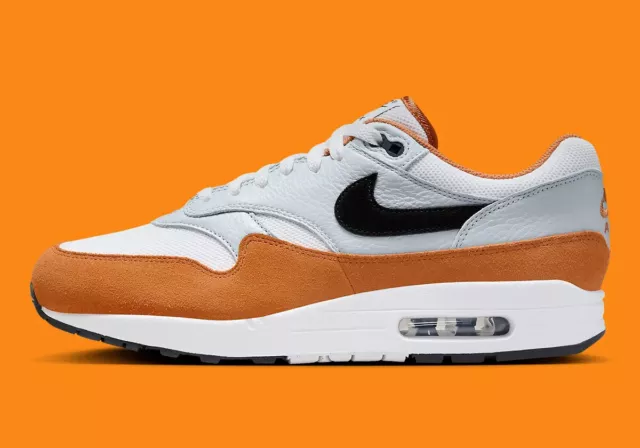 Nike Air Max 1 Classic Orange Monarch FN6952-101 Men's New