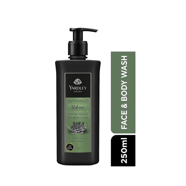 Yardley London Gentleman Urbane Detergente Viso E Corpo Per Uomo 250Ml 8.4Fl.oz.
