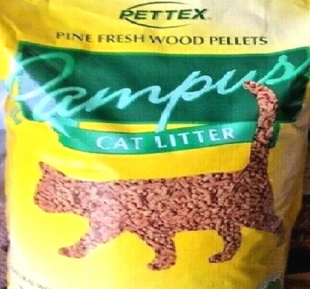 B&m wood pellet cat litter sale
