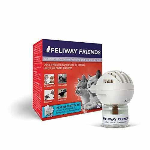 FELIWAY Friends Anti Conflit pour Chat Diffuseur + Recharge 48 ml Animaux