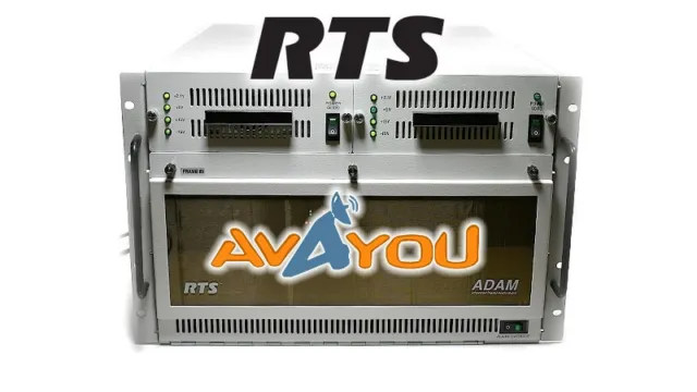 RTS Telex 90007500000 ADAM Advanced Digital Matrix Intercom Frame - 60 Channels