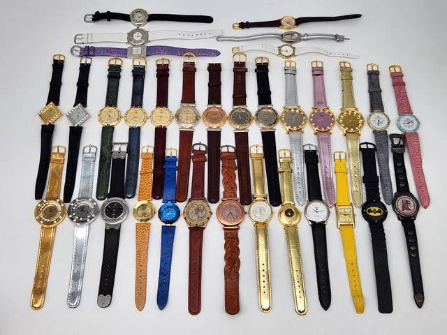 Watch lot Mickey Mous watch set with Charms, Geneva Navarre Becora Lot Of 5 Watches Disney, Becora, Geneva, Navarre Vintage  main image 4