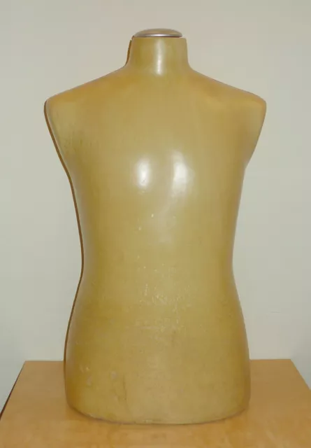 VINTAGE alte Schneiderbüste antik Torso Schneiderpuppe 73 cm groß Shabby 3