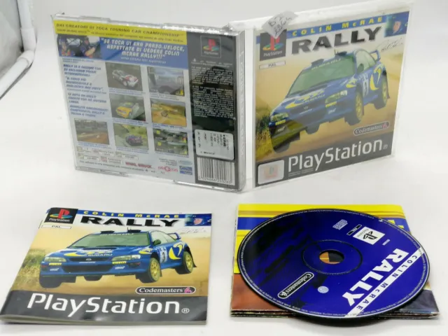 Colin mcrae Rally con mappa  PS1 - GIOCO USATO pal Ita PSONE PLAYSTATION 1