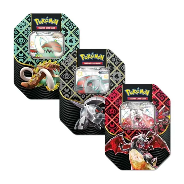 Pokemon Destino Di Paldea Set Da 3 Tin Da Collezione 0820650604478