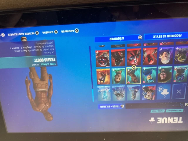 Fortnite rare Travis scott harley qquinn midas  chap 2 chap 3 chap4 snap: Raf69
