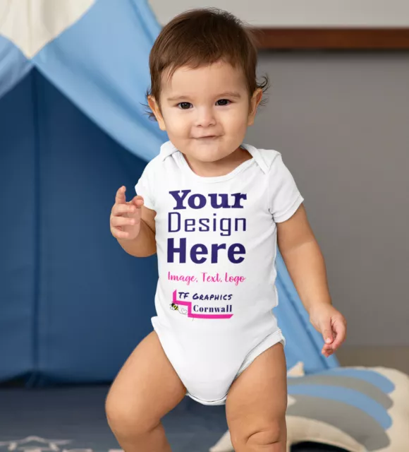 Personalised Baby Grow - Newborn Babyshower Gift New Mum Baby Gift Baby Clothes