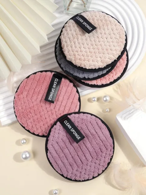 Cleansing Facial Pad Make-Up Remover Reusable✨1 Baby Pink Sponge ✨FREE DELIVERY