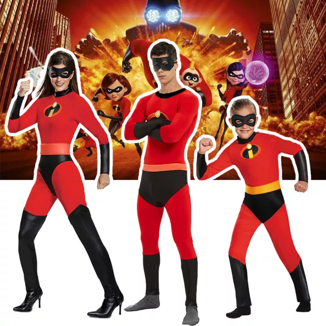 Familie Die Unglaublichen Klassische Mrs Incredible Cosplay Kostüm Bodysuit Prop 2