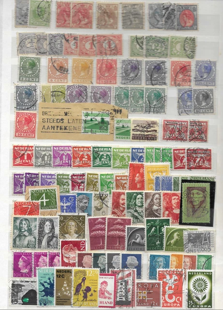 Niederlande Posten gestempelt und postfrisch