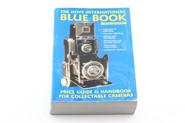 The Hove International Blue Book Collectable Camera Handbook Book Guide  14th Ed