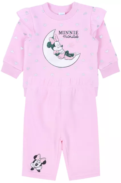 Tuta rosa per neonati con fronzoli topolino Minnie Mouse DISNEY
