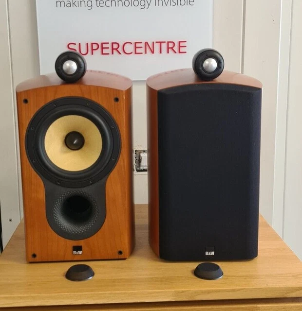 BOWERS & WILKINS 805S Bookshelf Loudspeakers (Cherry) - NEW TWEETERS ...