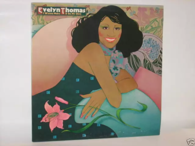 Evelyn Thomas LP PROMO Record I Wanna Make It On My Own