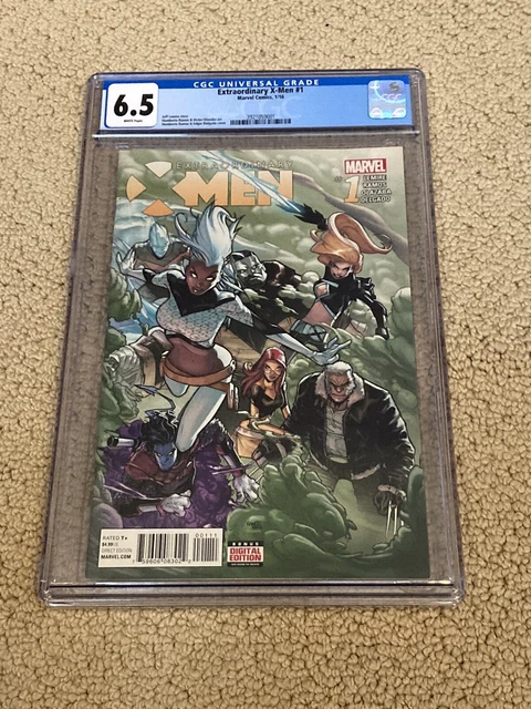 Extraordinary X-Men 1 CGC 6.5 White Pages (Classic Cover!!)