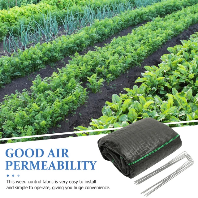 Garden Weed Membrane Cloth Weed Control Cloth Landscape Ground Cover 10