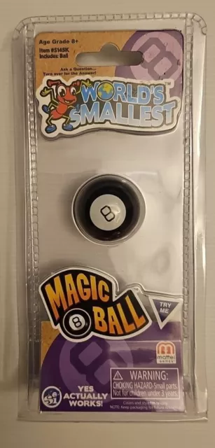 World's Smallest Magic 8 Ball