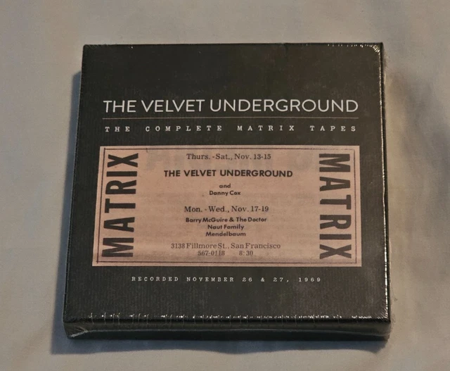 VELVET UNDERGROUND/MATRIX TAPES/ANALOG/8LP $652.99 - PicClick
