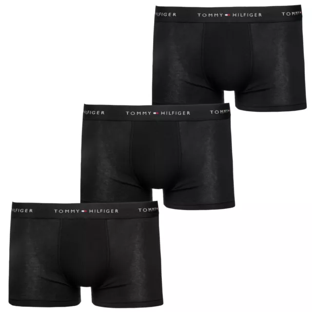 Tommy Hilfiger Trunks WB 3er-Pack Herren Unterhose Retroshorts Pants Shorts