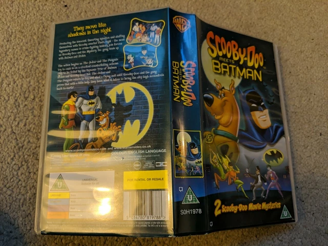 SCOOBY DOO MEETS Batman - VHS Video Tape 5.99 - PicClick UK