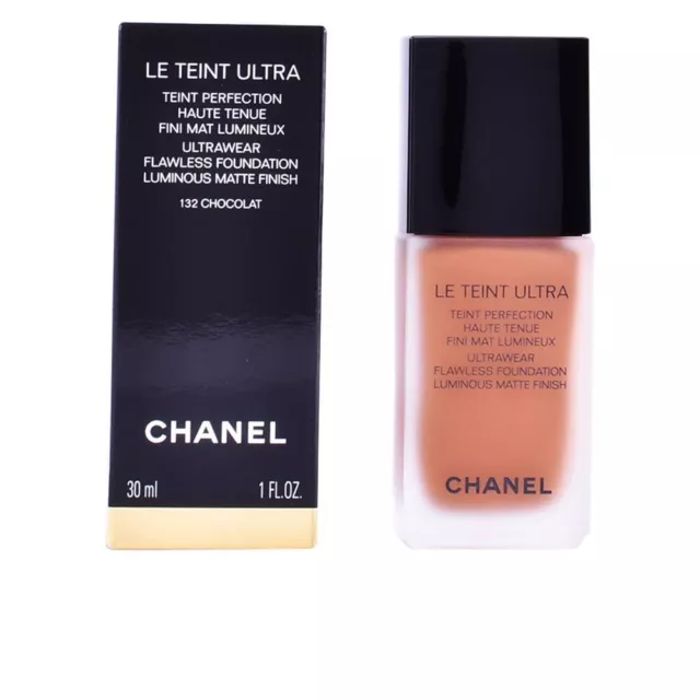 Chanel Foundation Make-Up Grundierung Farbton 132 Chocolate 30 ml Le Teint Ultra