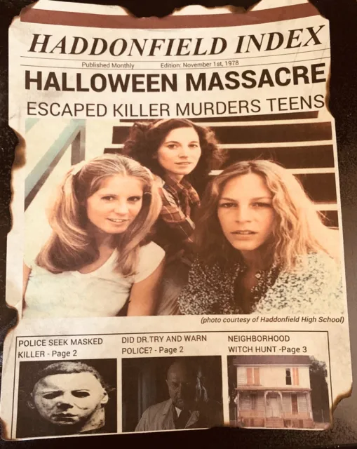 Halloween Michael Myers 1978 Movie Print