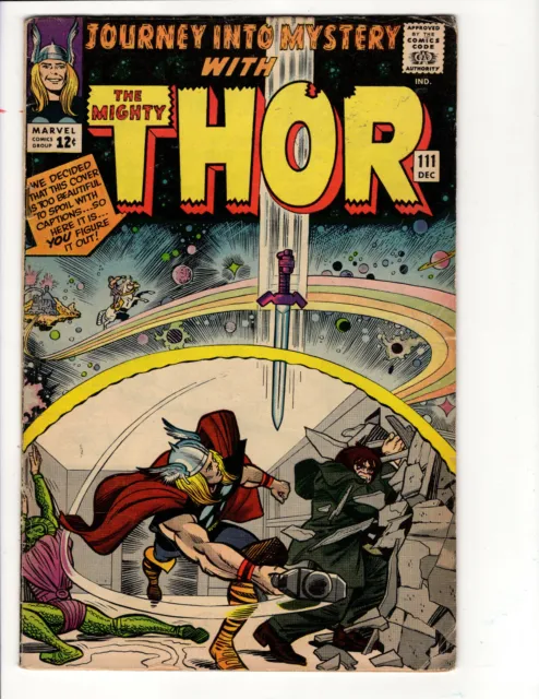 Journey into Mystery #111 - 12/64 - Mighty Thor MARVEL