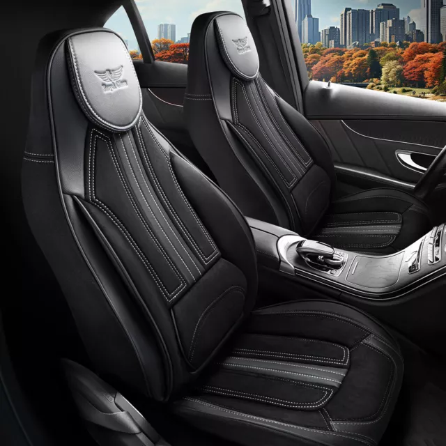 Seat linings (Pilot) Fit A for Chevrolet Matiz (Black) 9.11