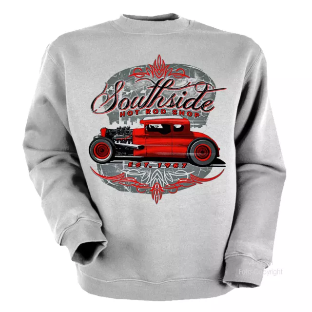 HotRod Sweatshirt Garage Vintage Oldtimer Motorsport retro Auto Rockabilly *1283