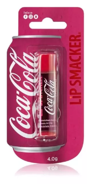 Lip Smacker Coca Cola Collection, Lippenbalsam Mit Kirsch-Cola-Geschmack, Inspir