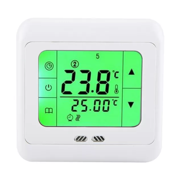 Touch Screen Digital Programmable Underfloor Heating Thermostat Temperature SD