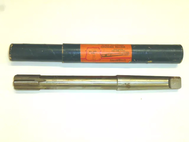 Cleveland Peerless Expansion Reamer, 31/32", Carbide Tipped, 3Mt Taper Shank