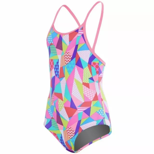 Funkita Pastel Patch Toddler Girls One Piece Swimwear Beachwear Multicolor