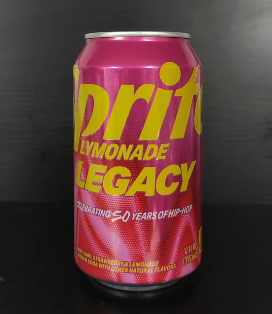 EMPTY SPRITE LYMONADE Legacy Celebrating 50 Years of Hip-Hop 355 ml 12 ...