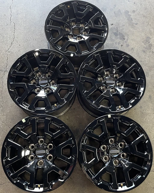 FIVE 2024 FORD BRONCO R F150 RAPTOR FACTORY 17 WHEELS OEM F150 RIMS