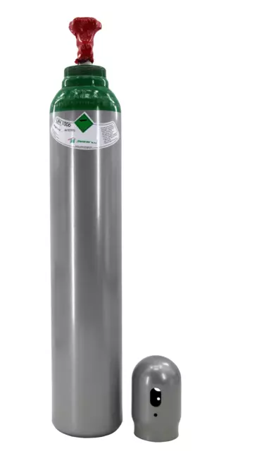 Botella de gas de 8 litros ARGÓN (100%) gas puro de soldadura utilizando TIG/MIG