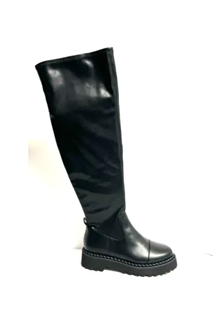 Vince Camuto Womens Melleya Over The Knee Boot Black Size 10 M