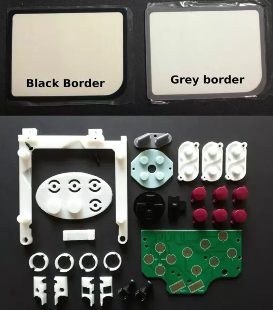 Kit gameboy zero - PCB, 3D, buttons, silicons, screen protect