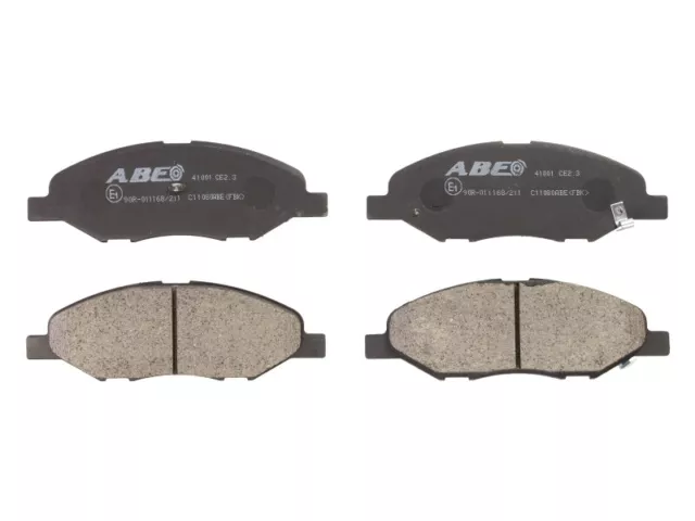 Fits ABE C11080ABE Brake Pad Set, disc brake OE REPLACEMENT