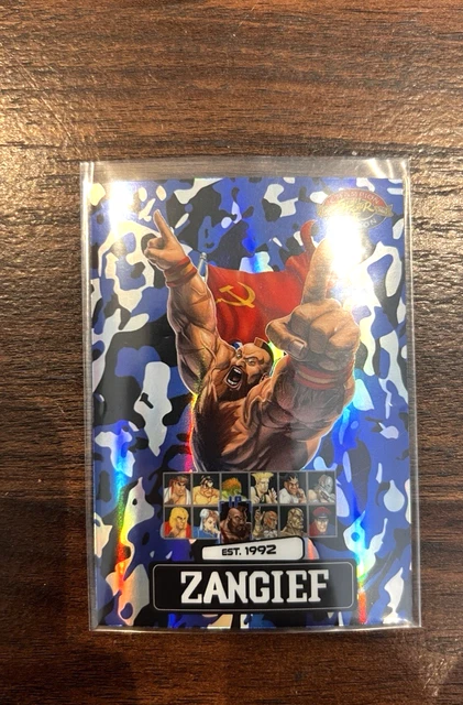 STREET FIGHTER CHAMPION Edition PSA Magazine Promo Card