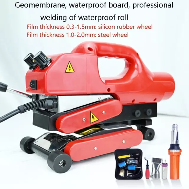 Geomembrane Welding Machine Hot Wedge Welder HDPE Sheet Plastic Pond Liner Welde