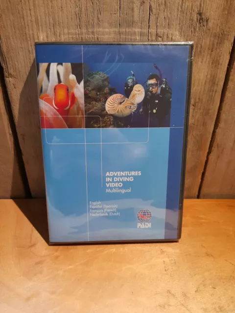 Padi scuba diving adventures in diving ( advanced open water) DVD