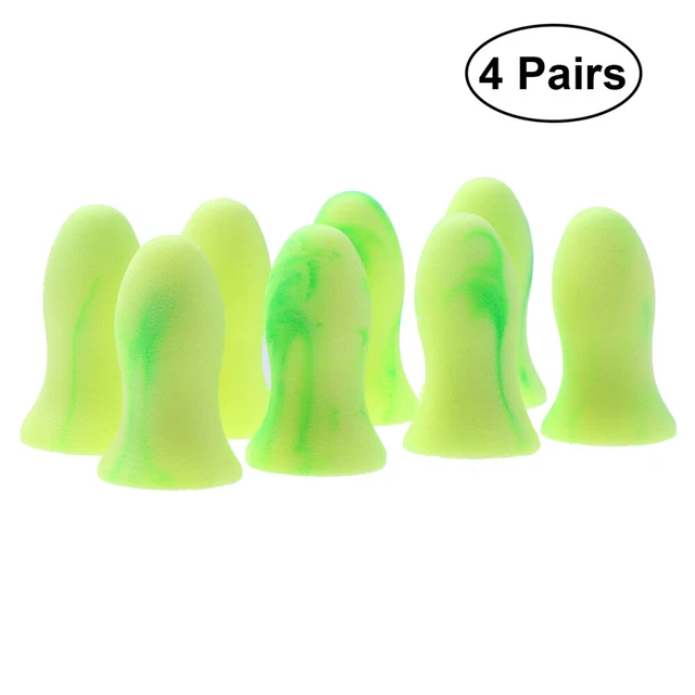 4 Pairs De Couchage D'oreille Antibruit Boules Quies Voyage Dédié
