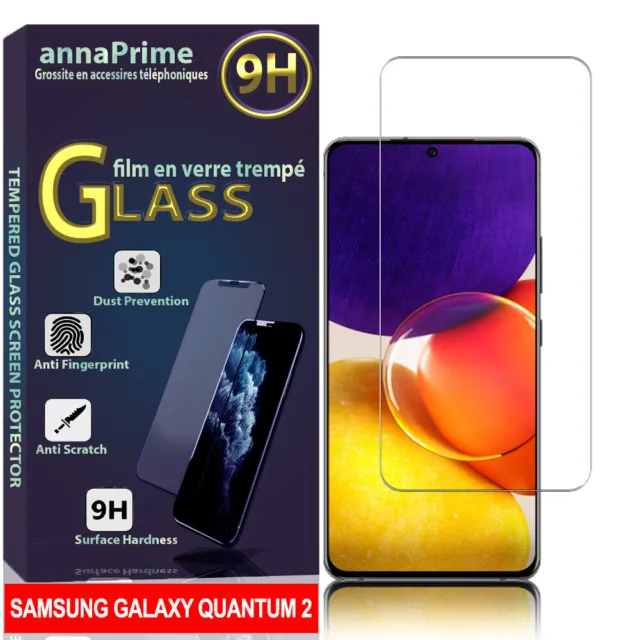 Vetro Proteggi Schermo Pellicola Temperato Per Samsung Galaxy Quantum 2 6.7 "