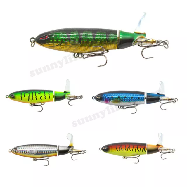 Fishing Lures Poppers Pencil Stick Bait Popper Topwater Surface Lure Bass