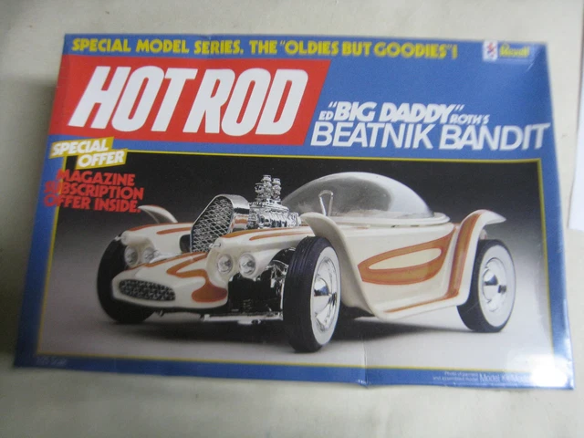 REVELL 7110 HOT Rod Ed-Big Daddy Roth's Beatnik Bandit Static Kit 125 ...