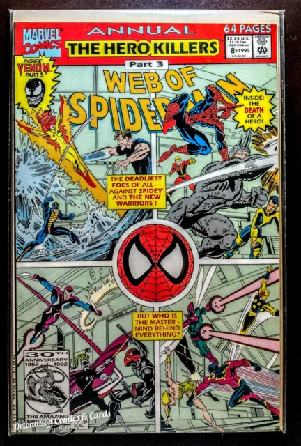 Web Of Spider-Man 1992 Annual #8 Fine/Very Fine