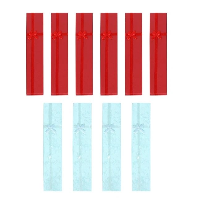 10 X Luxus Lang Rechteckig Fuer Schmuckpraesentation Ketten X7U61915
